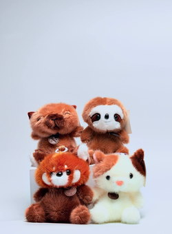 Мягкий брелок "Зоопарк" оптом.