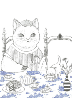Love Re: Cat. Coloring Book