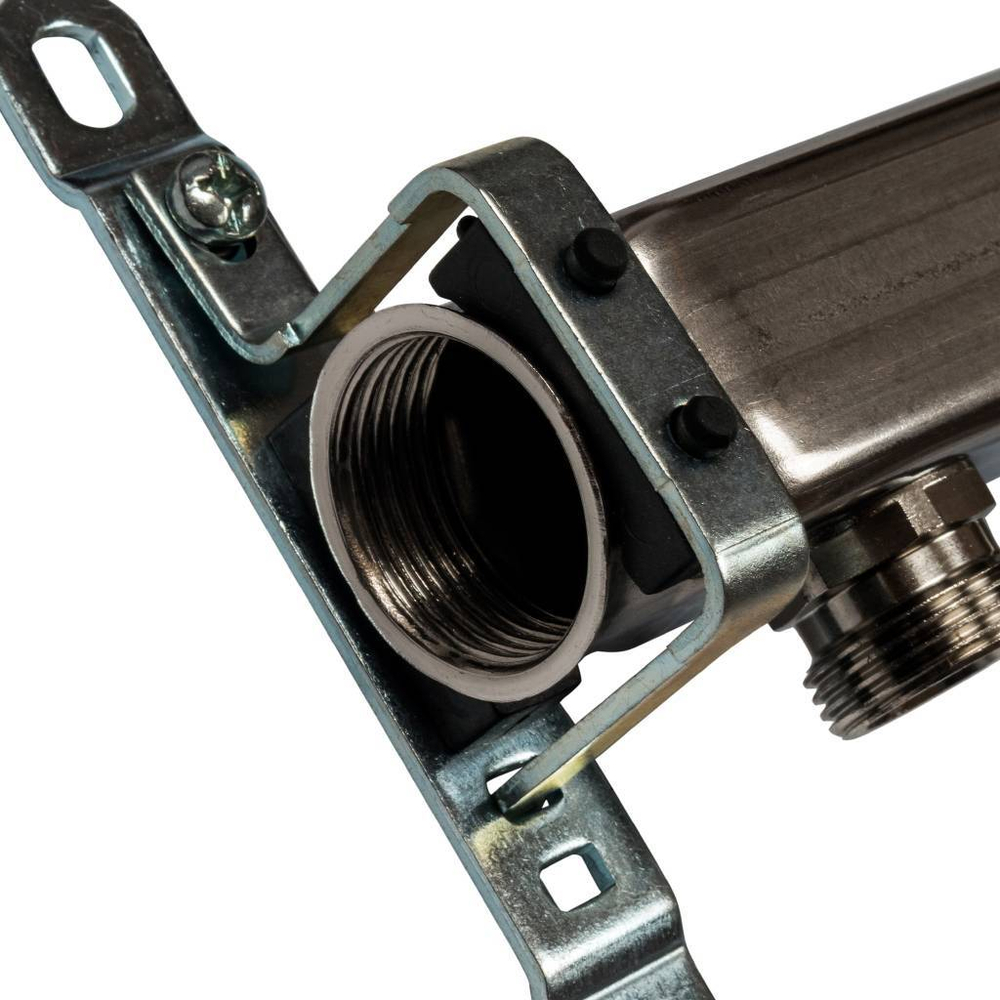 SMS 0923 000007 STOUT Коллектор из нержавеющей стали для радиаторной разводки 7 вых.