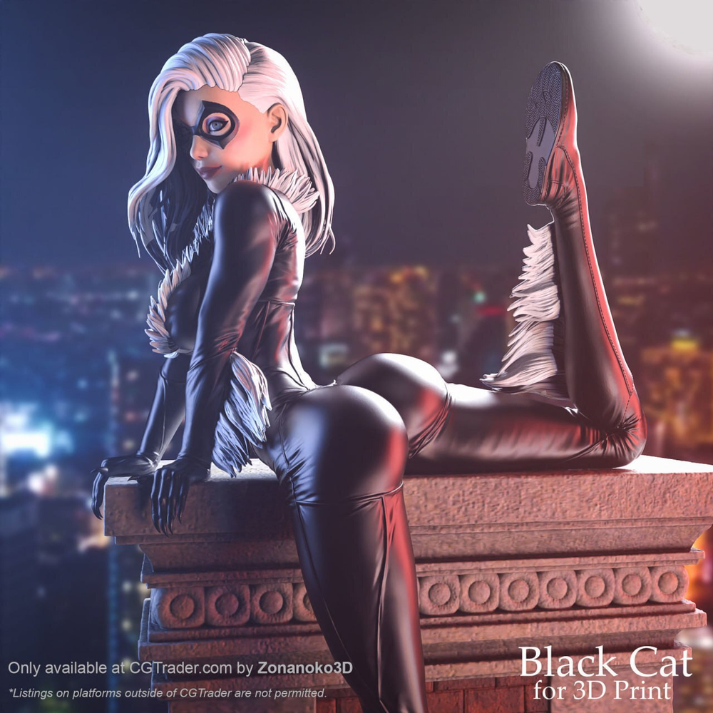 Фигурка Чёрная кошка Фелиция Харди Black Cat Felicia Hardy
