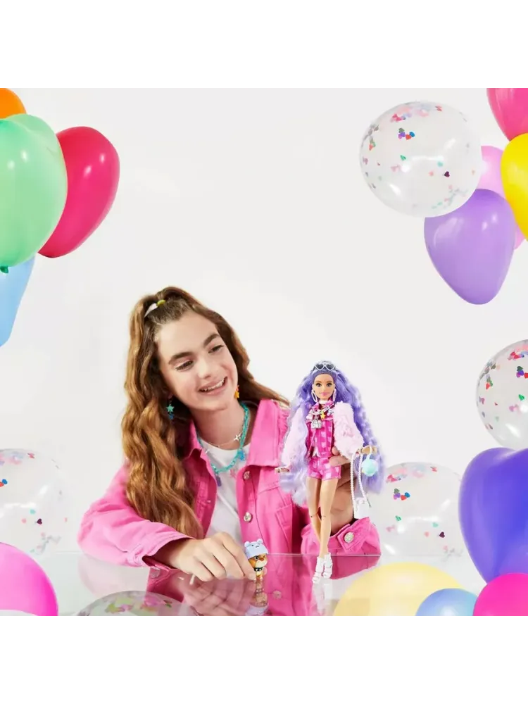 Кукла Барби Экстра Милли с сиреневыми волосами GXF08
