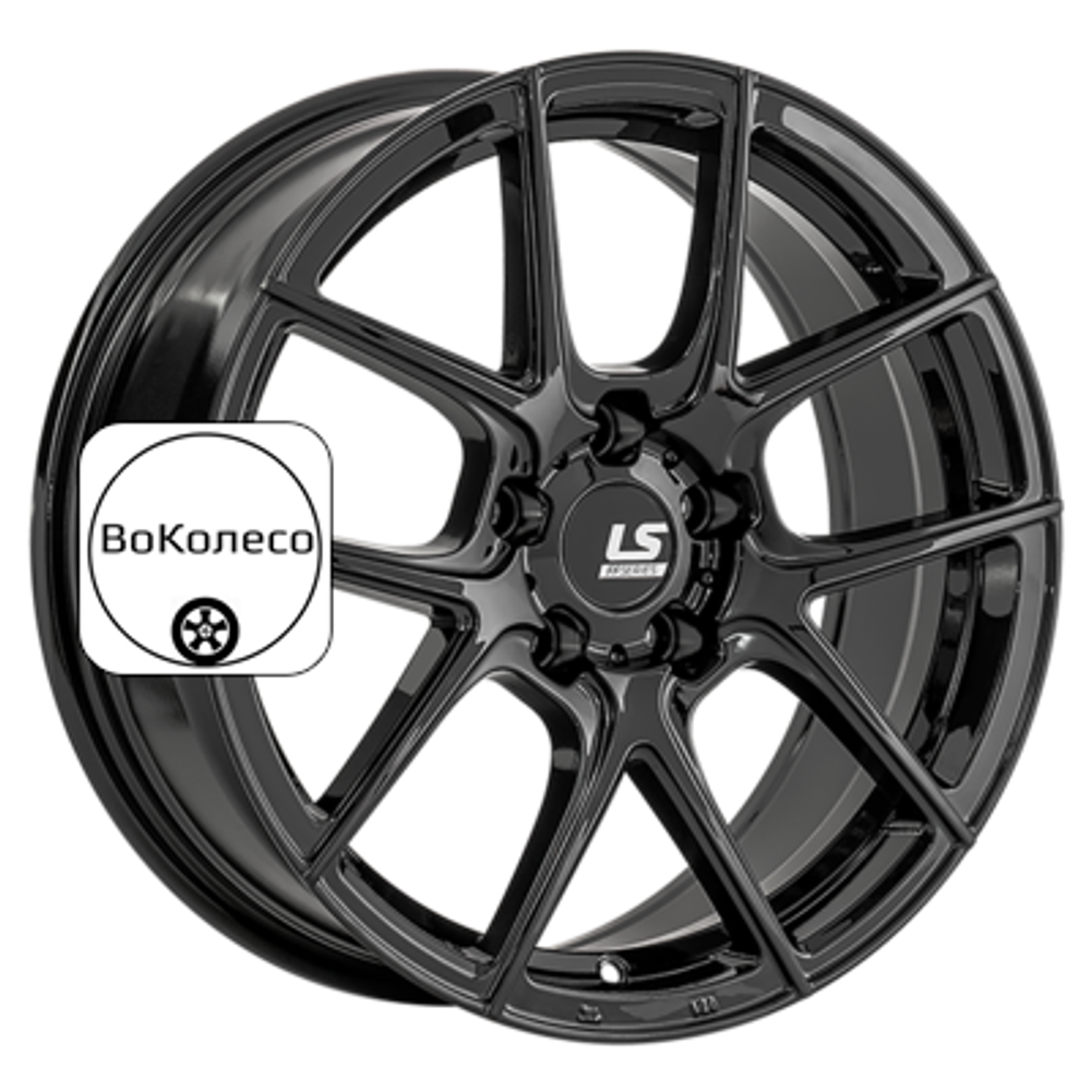 7,5x17/5x112 ET30 D66,6 RC06 BK (конус) LS FlowForming