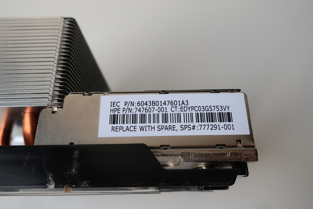 Радиатор HP DL380 Gen9 High Performance 747607-001