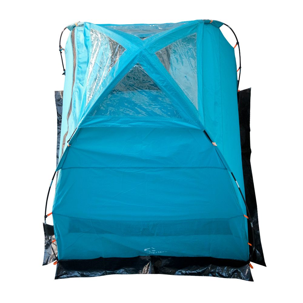 Палатка душ-туалет СЛЕДОПЫТ, 160х160х200 см, цв. waterfall/6/