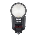 Вспышка накамерная Godox V100C TTL с круглой головкой для Canon