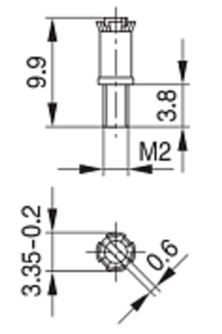 RM6 Подстроечник B65659F0004X023