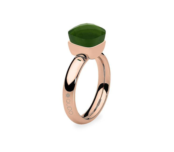 Кольцо Qudo Firenze olive 18 мм 610018/17.8 G/G размер 18