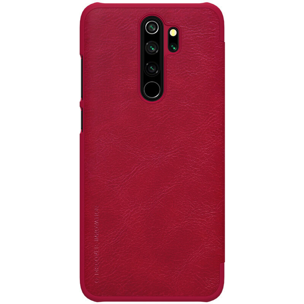 Кожаный чехол-книжка Nillkin Leather Qin для Xiaomi Redmi Note 8 Pro