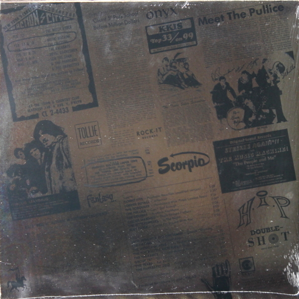 Сборник / Double Whammy! A 1960s Garage Rock Rave-Up (LP)