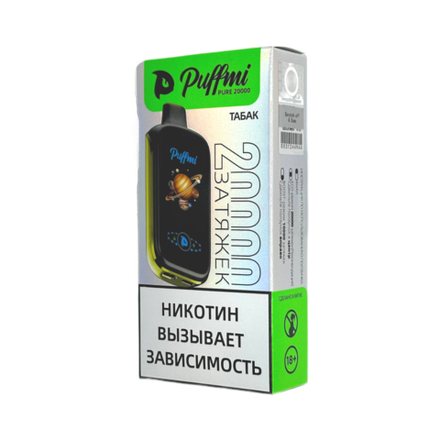 Puffmi Pure Табак 20000 затяжек 20мг (2%)