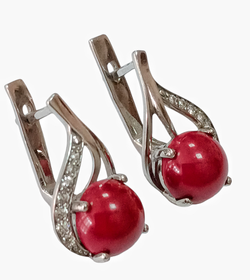 Серьги из серебра от бренда"Эстерелла"