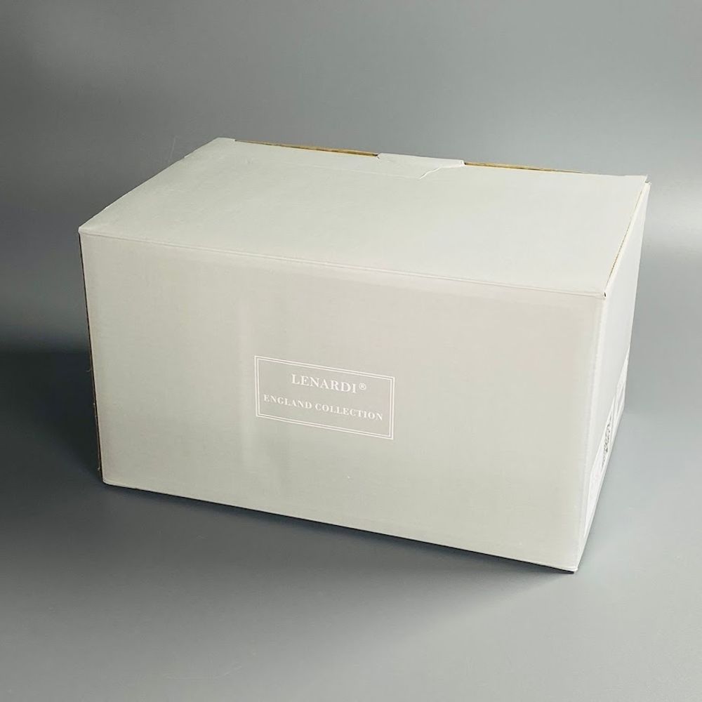 Lenardi 225-068 Чайный набор 12пр. 280мл СЕРЕНА в под.уп.(х6)Костяной фарфор