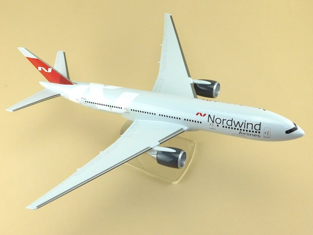 Модель самолета Boeing 777-200 (М1:144, Nordwind 2018)