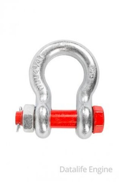 Скоба омегообразная TOR 4,75 т (тип G2130) (Q) Вес-1,3 кг (арт.123046)