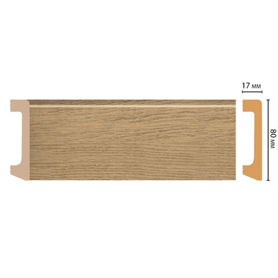 Плинтус Decomaster D235 D235-83