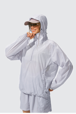 Куртка Nothomme Monterest Outdoor Packable Hooded Half-Zip Jacket with Reflective Logo Print