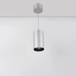 Светильник подвесной SP-POLO-R85-2-15W Day White 40deg (Silver, Black Ring) (Arlight, IP20 Металл, 3 года) 022966