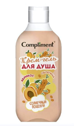 Крем-гель для душа 500мл. "Солнечный поцелуй" (Compliment)