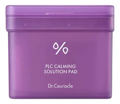 Dr. Ceuracle Успокаивающие пэды для чувствительной кожи- PLC Calming Solution Pad, 130шт