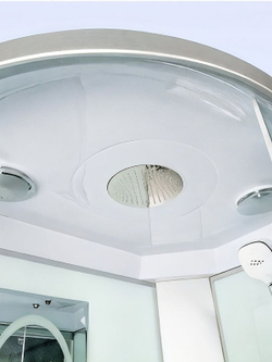 Душевая кабина WeltWasser (ВельтВассер) Werra XL 1204 R, со средним поддоном, с электрикой и ГМ, 120x90x226