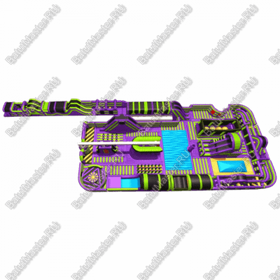 Полоса препятствий "Надувной парк"