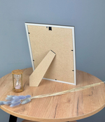 Фоторамка 21х30 см серебряная, принт дерева, арт. 2130.752230