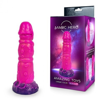 Фаллоимитатор Magic Hero (17,5×4,8 см) розовый
