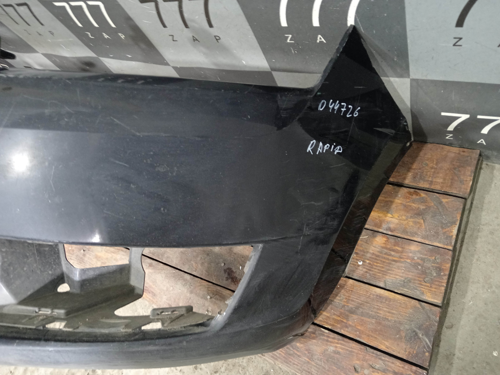 Бампер передний Skoda Rapid 1 12-20 Б/У Оригинал 60U807221F