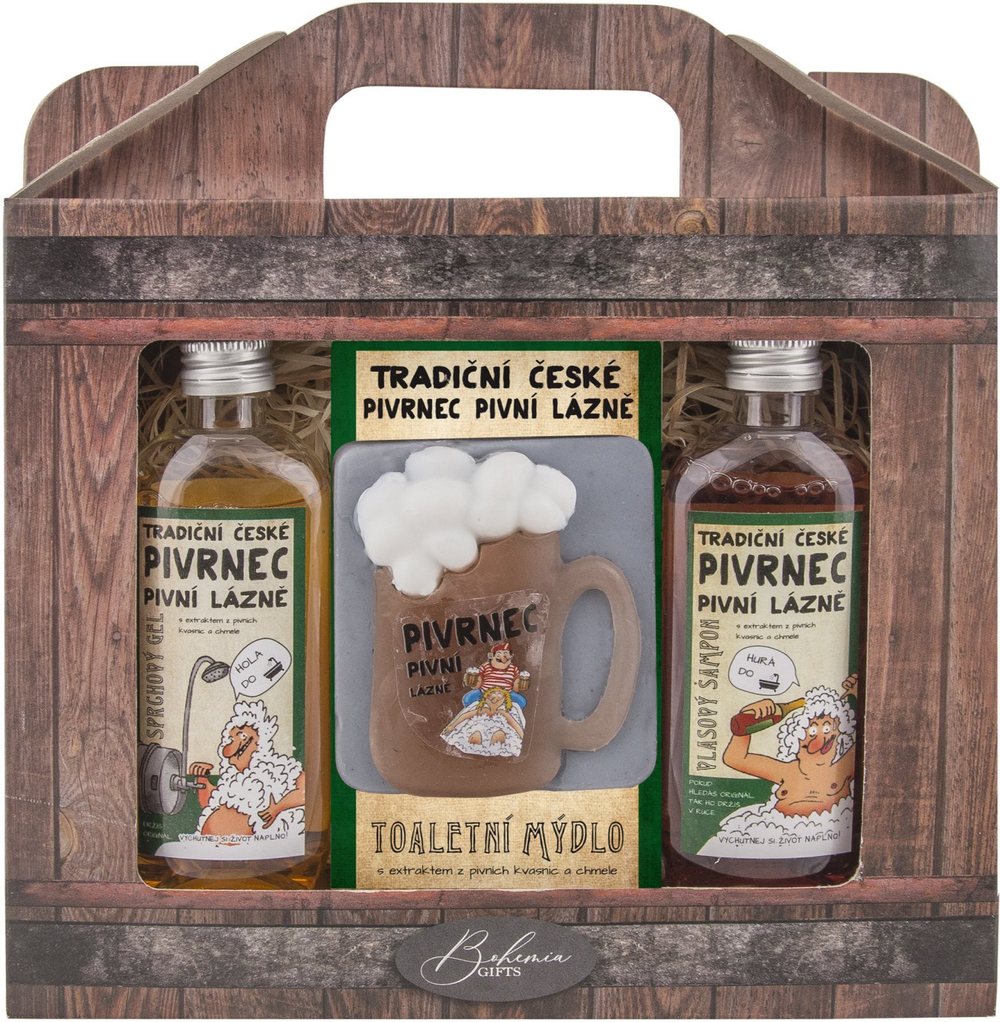Bohemia Gifts & Cosmetics Beer - комплект (тело и волосы) для мужчин /   / GTIN 8595590704299