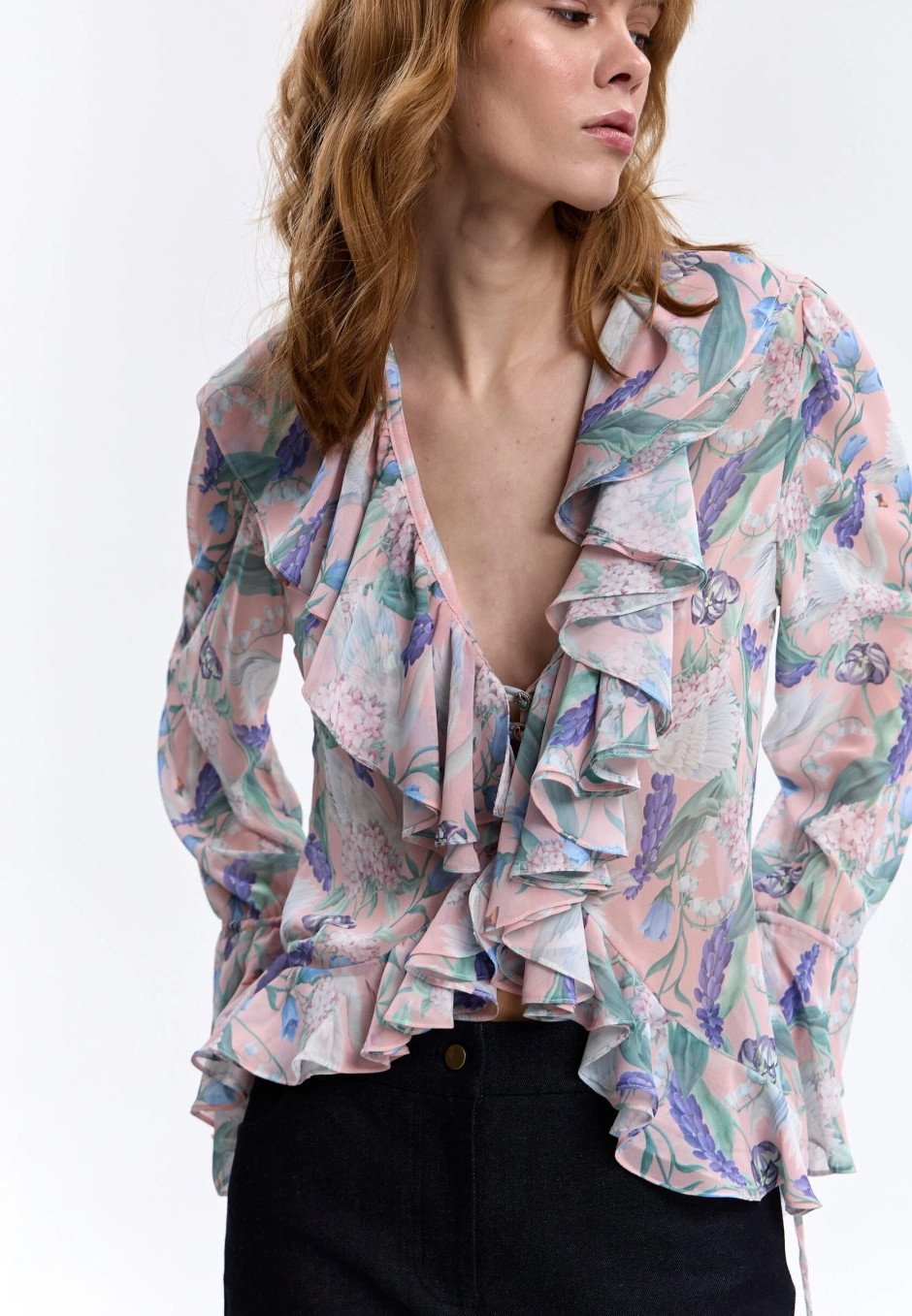 Блуза ANNA SWAN & FLOWERS