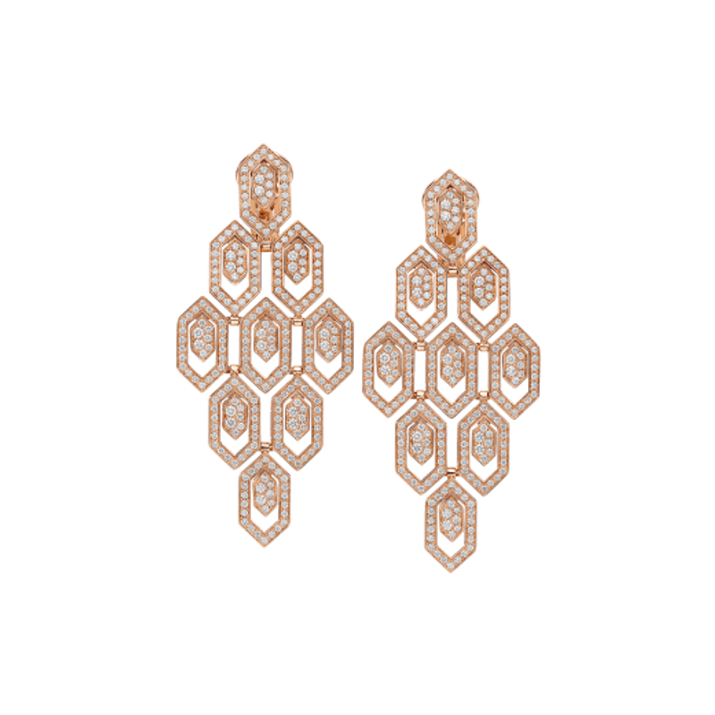 Серьги Serpenti