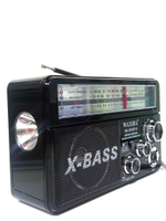Радиоприемник с MP3 плеером и Bluetooth +фонарь Waxiba XB-2302BT-S