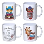 Кружка 350 мл Забавные животные