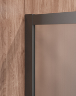 Душевой уголок Cezares MOLVENO-A-2-90-P-GM, 90х90х195, профиль оружейная сталь, стекло Punto