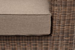 "Боно" кресло из искусственного ротанга, цвет коричневый