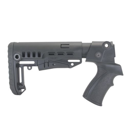 Телескопический приклад DLG Tactical на Бекас к.12, к.16, черный (арт.DLG9107)