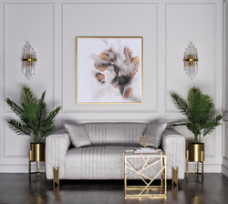 Холст Песня поющего цветка Garda Decor 54STR-AQUARELLE6