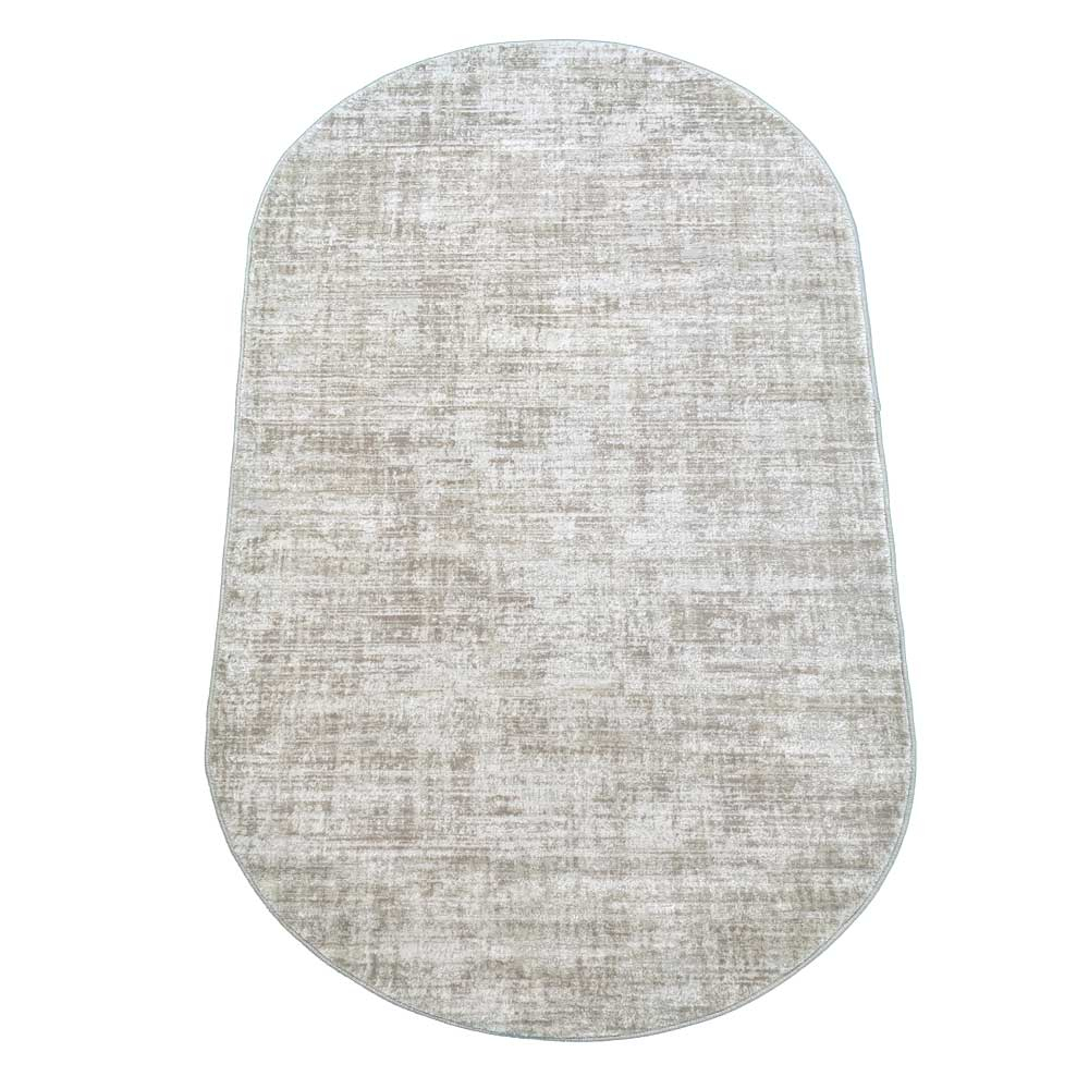 Ковер Afina F415AE Beige/L.Brown Овал