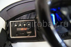 Детский электромобиль River Toys BMW O111OO белый фото №8