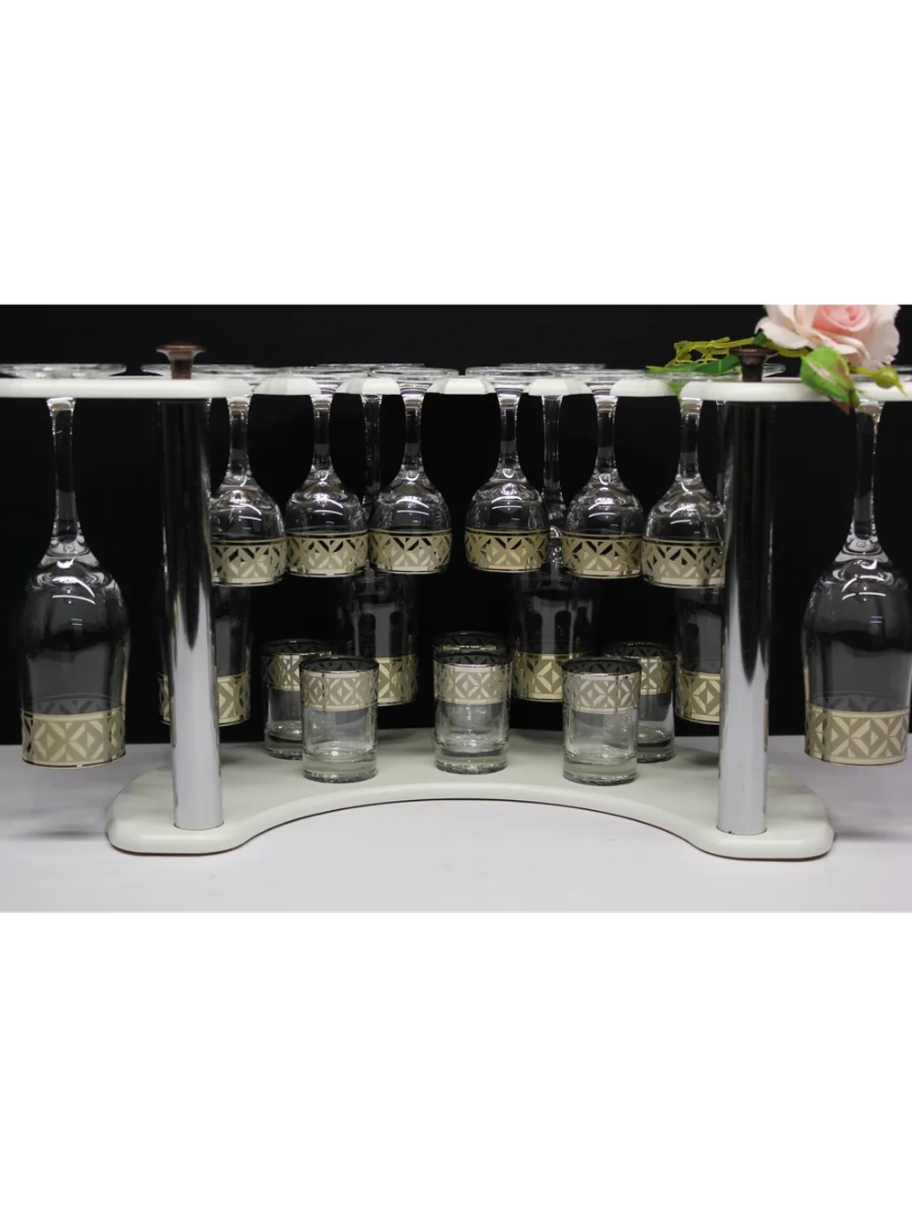 Барный набор 18 предметный с Бокалом