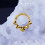 Кликер Amour Simple PVD Yellow 1.2мм