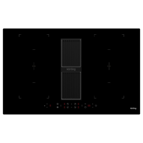 Индукционная варочная панель с интегрированной вытяжкой Korting HIBH 84980 NB