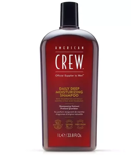 American Crew Daily Deep Moisturizang Shampoo - Шампунь для ежедневного ухода за нормальными волосами 1000 мл