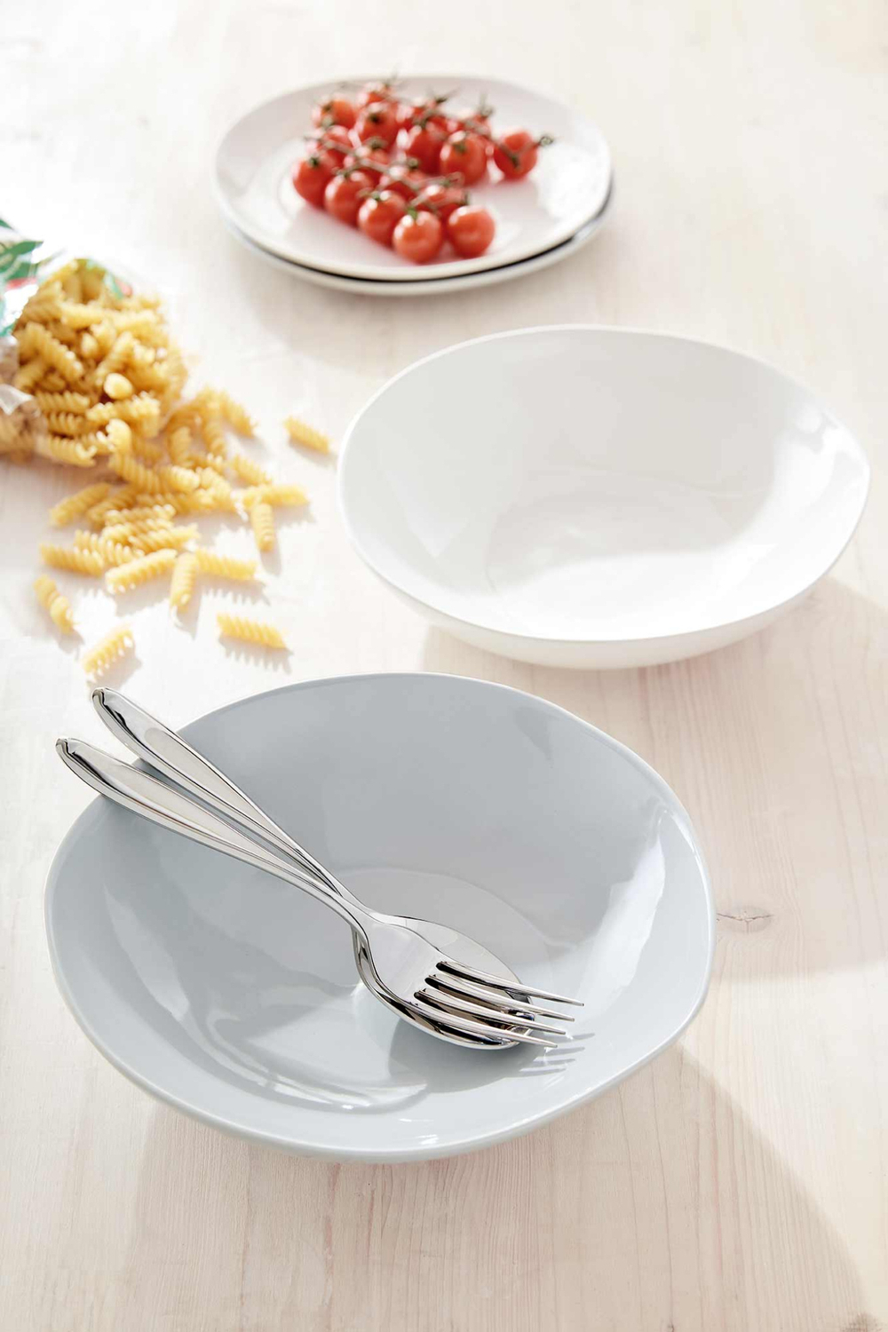 Portmeirion Sophie Conran 23 см глубокая тарелка голубиный серый CPKE79295-XF