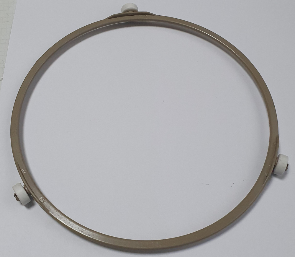 Подставка с колесиками для стеклянной тарелки СВЧ диаметр кольца 189- 190мм, диаметр роллера 14 мм