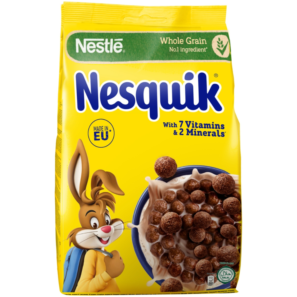 Готовый завтрак Nesquik шоколадные шарики 460 гр