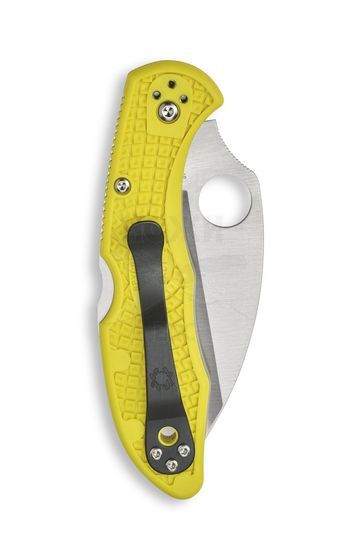 Складной нож Spyderco Spyderco Salt 2 Wharncliffe C88SWCYL2 c клинком из стали H1, рукоять FRN