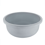 Таз круглый 9,5л серый шторм