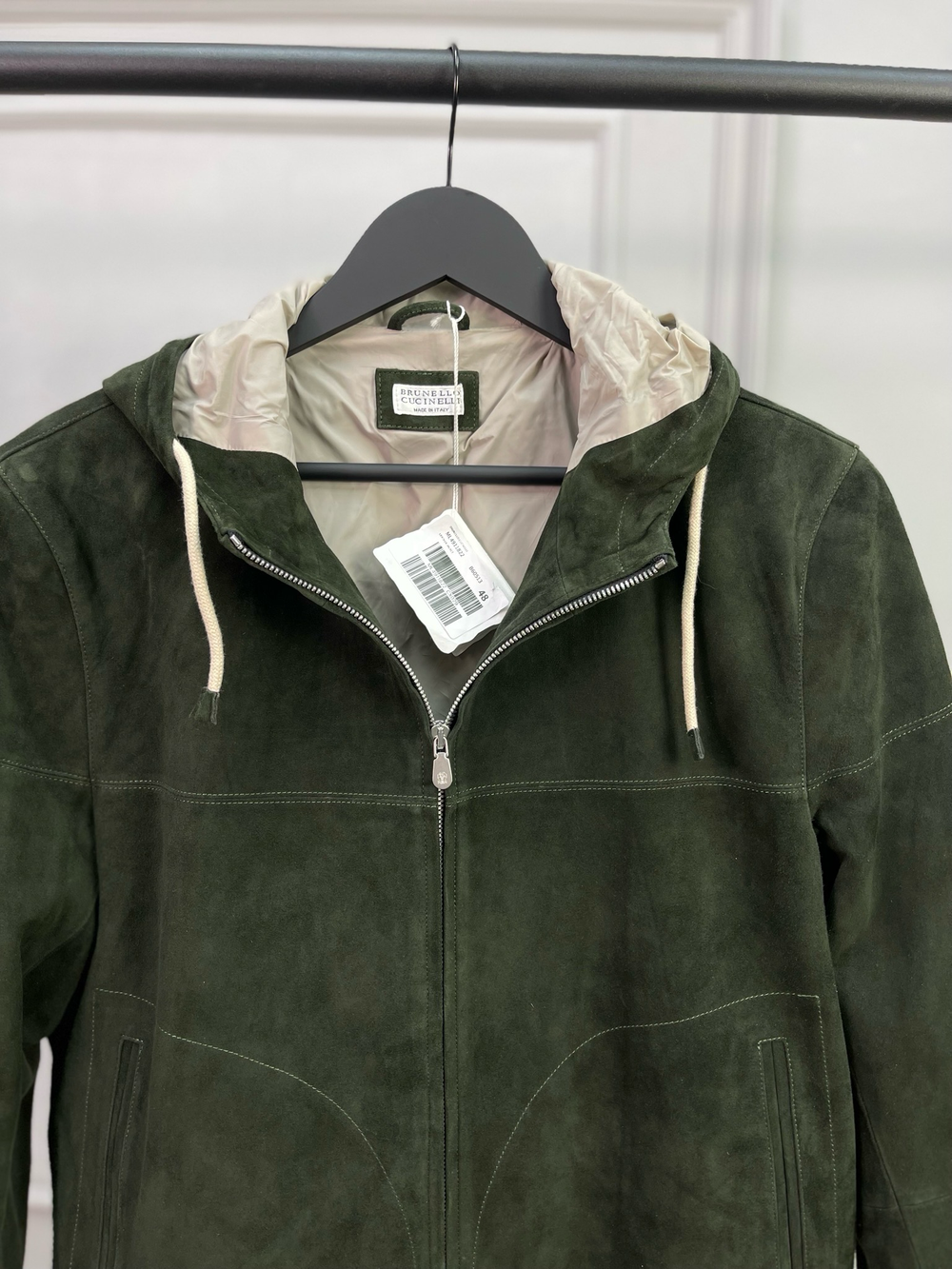 Замшевая куртка Brunello Cucinelli