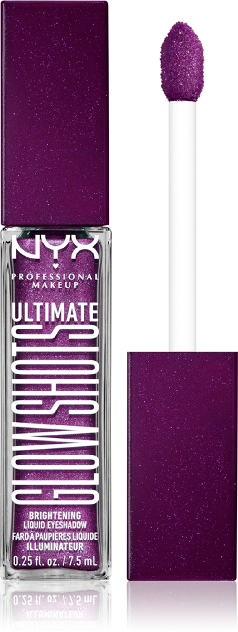 NYX Professional Makeup Ultimate Glow Shots - глянцевые жидкие тени для век, 7,5 ml